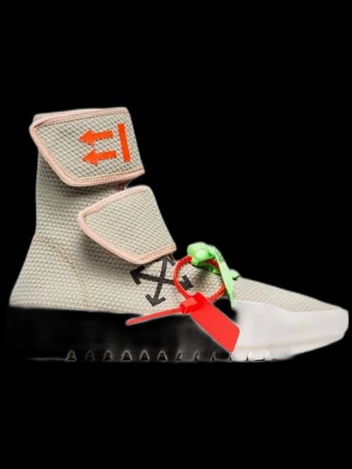 OFF-WHITE Motowrap Light Grey Black