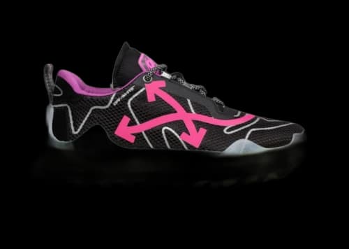 Off-White Odsy-1000 Transparent Fuchsia