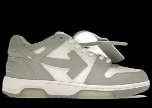 Off-White Out Of Office Calf Leather White Grey