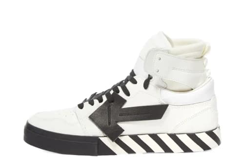 OFF-WHITE Vulcanized Hi Top White Black