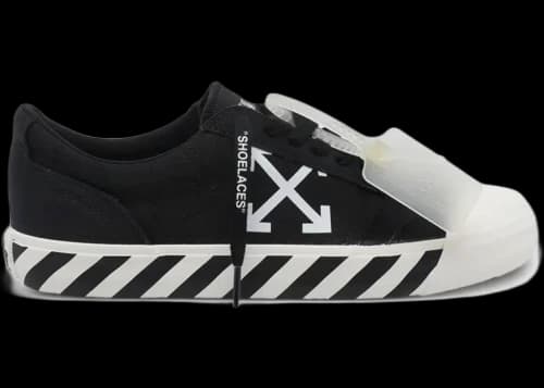 OFF-WHITE Vulcanized Undercut Black White