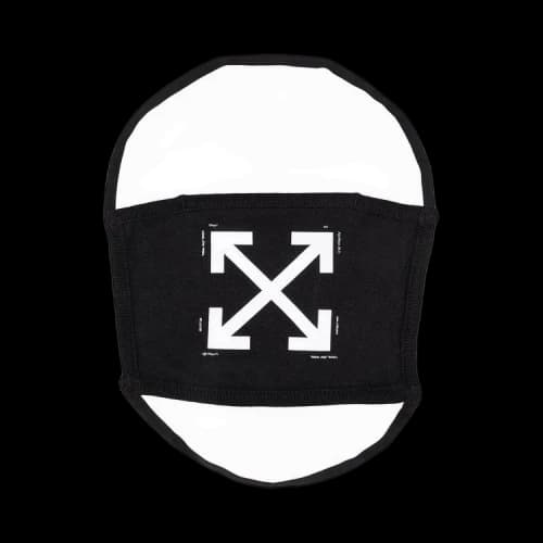 OFF-WHITE Arrows Over The Head Face Mask Black/White