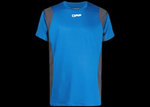 OFF-WHITE Active S/S T-shirt Blue/Grey