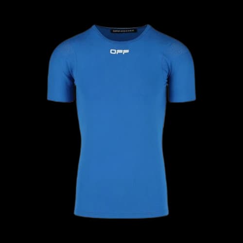 OFF-WHITE Active Seamless Short Sleeve T-shirt Blue