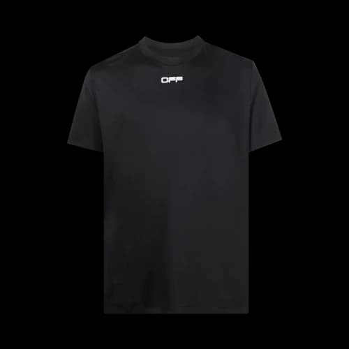 OFF-WHITE Logo Tape Performance T-Shirt Black/White