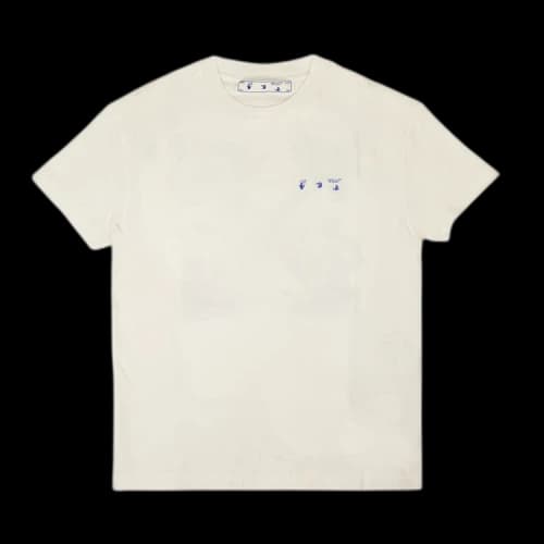 OFF-WHITE Flowers Arrows Reg T-shirt White/Blue