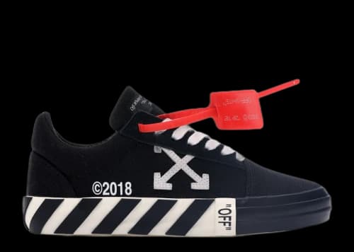 OFF-WHITE Vulc Low Updated Stripes Black (Women's)
