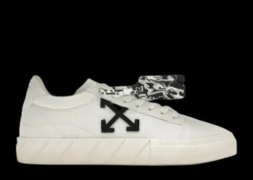 OFF-WHITE Vulc Eco Canvas Low White Black (Women's)