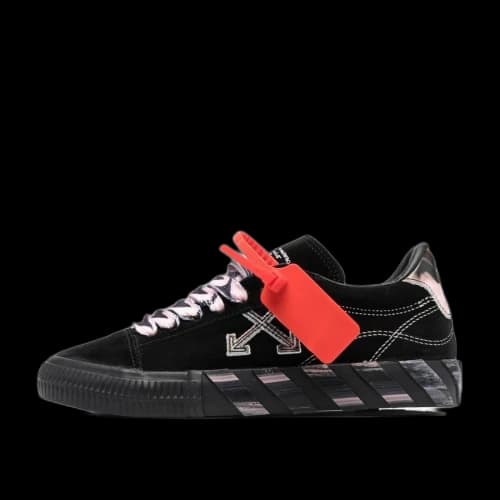 OFF-WHITE Vulc Low Black Pink Tie Dye (Women's)