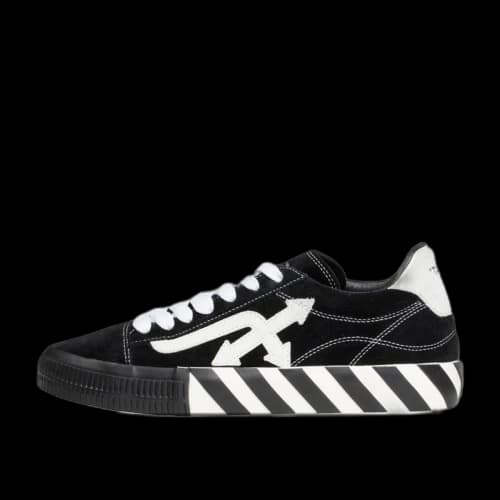 Off-White Low Vulc Black Suede (Women's)