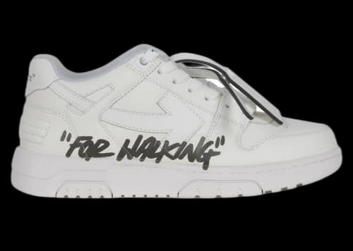 OFF-WHITE Out Of Office OOO For Walking White Black (Women's)