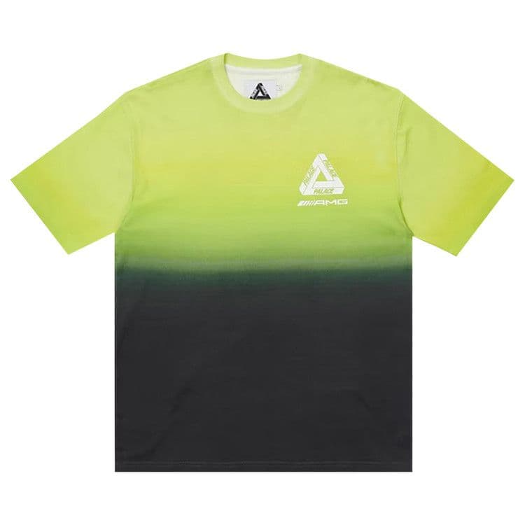 Palace x AMG 2.0 New York T-Shirt 'Black/Lime'