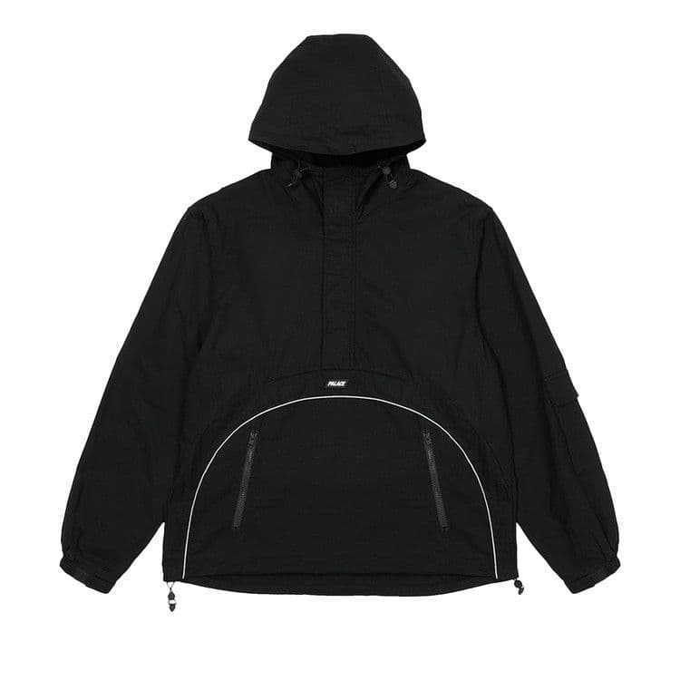 Palace Deflector 1/2 Zip Jacket 'Black'