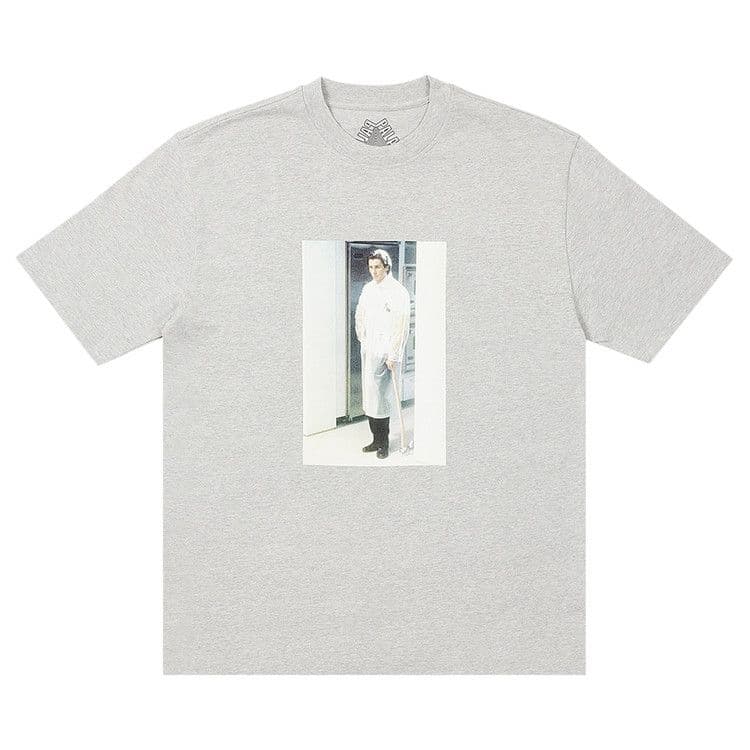 Palace American Psycho T-Shirt 'Grey Marl'