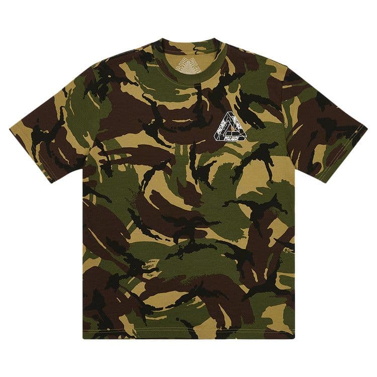 Palace Tri-Ripped T-Shirt 'Woodland Camo'