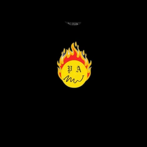 Palm Angels Burning Head T-shirt White
