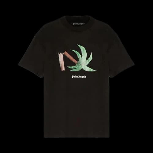 Palm Angels Broken Palm T-Shirt Black/Green