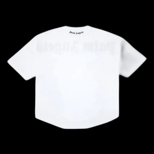 Palm Angels Classic Logo Over Tee White