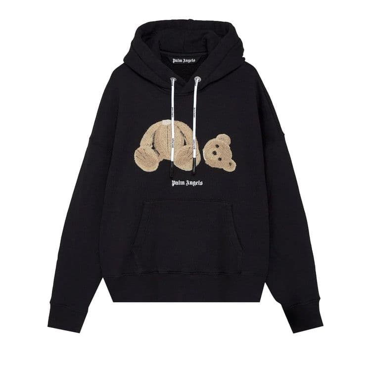 Palm Angels Bear Hoodie 1060 Black/Brown