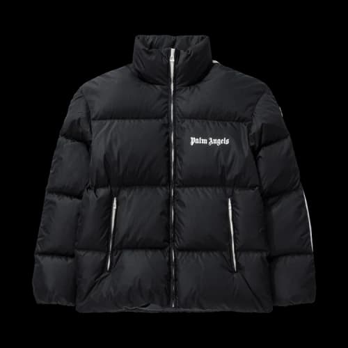 Palm Angels Classic Track Down Jacket Black/White