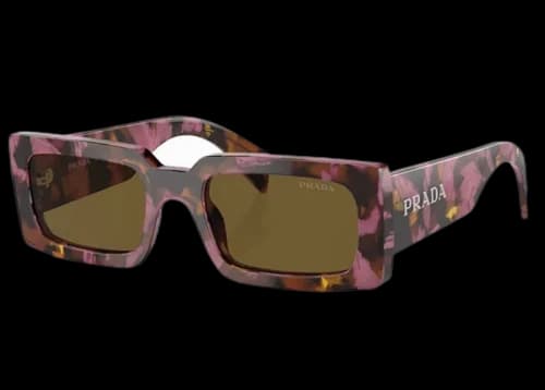 Prada Square Sunglasses Black (PR A07S)