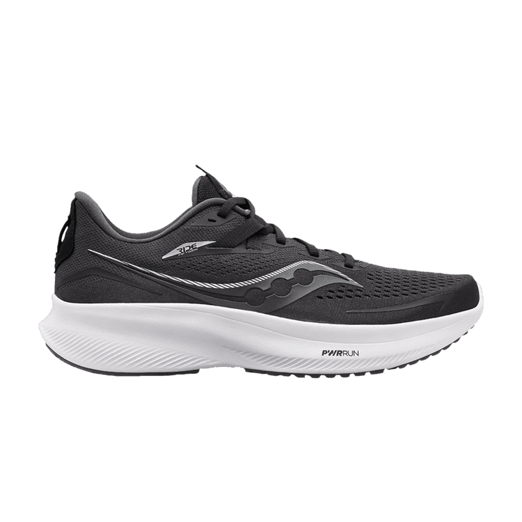 Saucony Ride 15 Black White