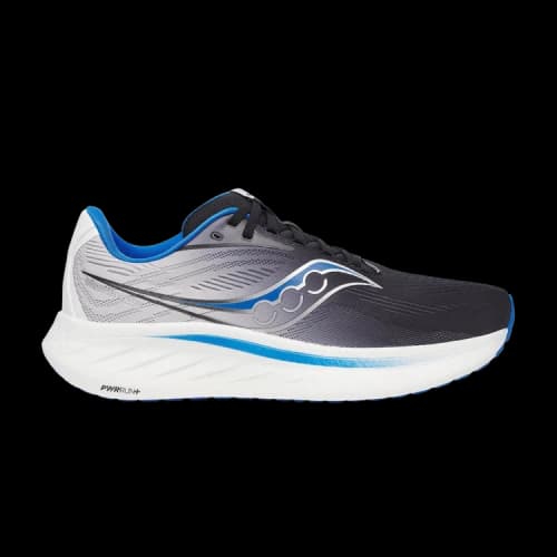 Saucony Ride 18 Black Skydiver