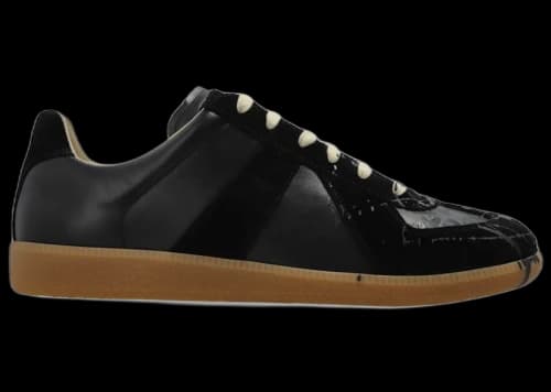 Maison Margiela Replica Black Paint Splatter