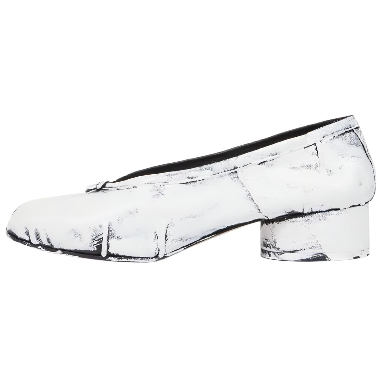 Maison Margiela Tabi New Ballerina 'Black White'
