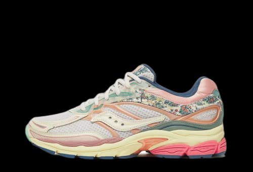 Saucony ProGrid Omni 9 Floral Beige Blue