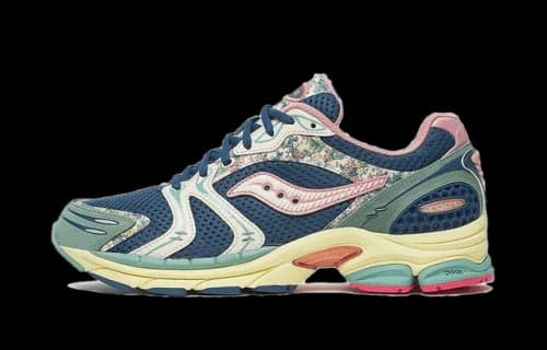Saucony ProGrid Triumph 4 Floral Blue Beige