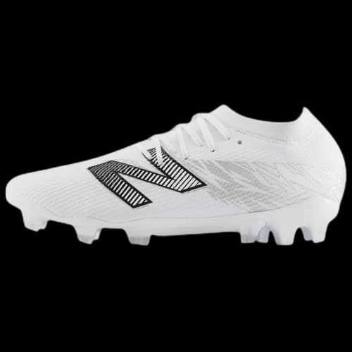 New Balance Furon Team FG V8 White Metallic Silver Black