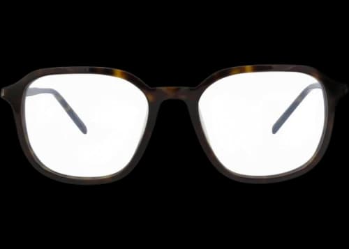 Saint Laurent Square-Frame Acetate Optical Frames Havana Havana Transparent (SL387-30009341-002)