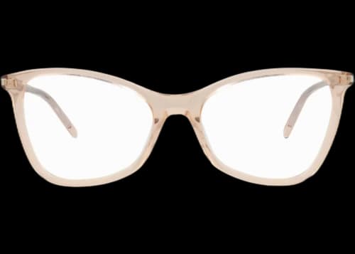 Saint Laurent Cat Eye-Frame Acetate Optical Frames Nude Nude Transparent (SL478JERRY-30011694-004)