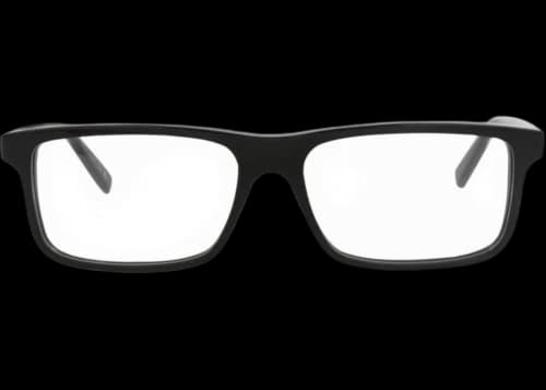 Saint Laurent Square-Frame Acetate Optical Frames Black Black Transparent (SL483-30011681-001)