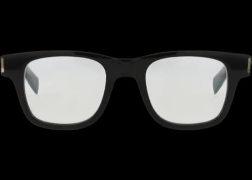 Saint Laurent Square-Frame Acetate Sunglasses Black Black Transparent (SL564-30013785-008)