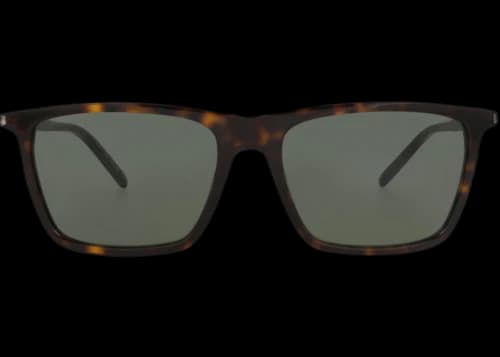 Saint Laurent Square-Frame Recycled Acetate Sunglasses Havana Havana Grey (SL668-30015251-002)