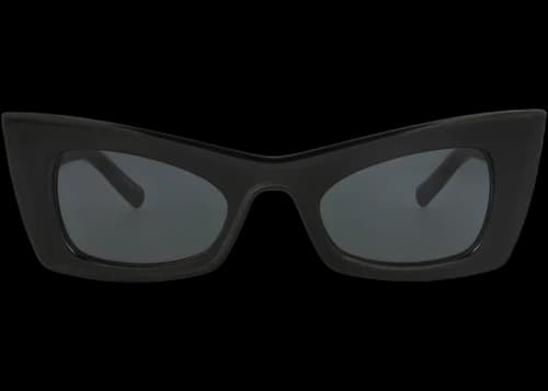 Saint Laurent Cat Eye-Frame Bio Injection Sunglasses Black Black Black (SL702-30015709-001)