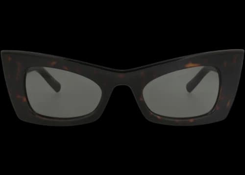 Saint Laurent Cat Eye-Frame Bio Injection Sunglasses Havana Havana Grey (SL702-30015709-002)