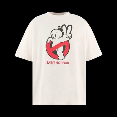 Saint Mxxxxxx Saint Horror Shorts White