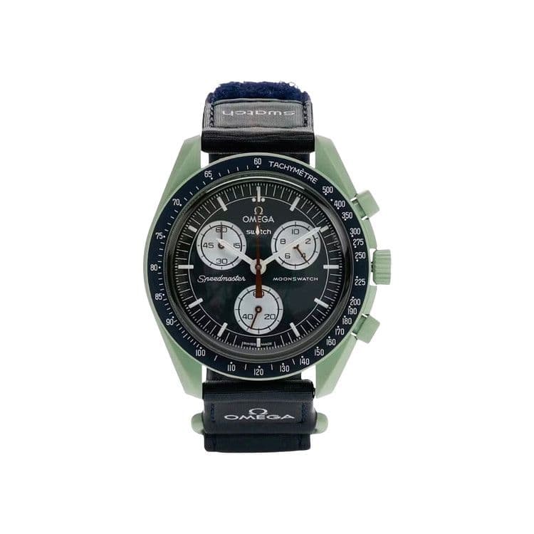 Swatch Omega Bioceramic Moonswatch Mission to Earth