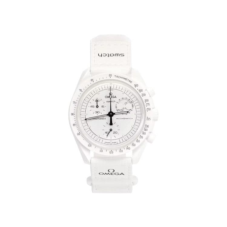 Swatch x Omega Bioceramic Moonswatch Mission To Moonphase Snoopy Black