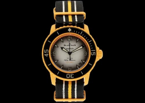 Blancpain x Swatch Scuba Fifty Fathoms Pacific Ocean SO35P100