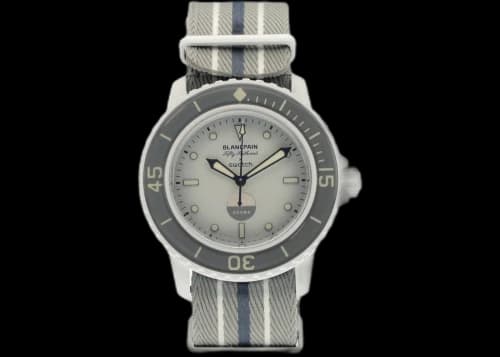 Blancpain x Swatch Scuba Fifty Fathoms Antarctic Ocean SO35S100