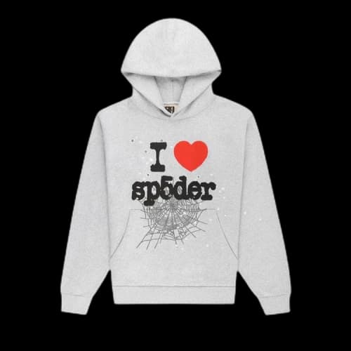 Sp5der T&F Zip Hoodie Black