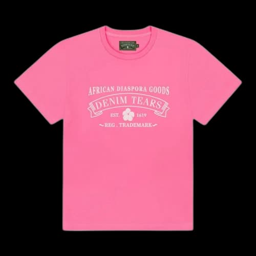 Denim Tears ADG T-Shirt Pink