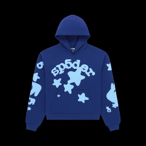 Sp5der Beluga Hoodie Navy