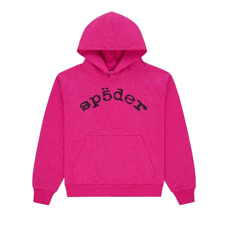 Sp5der VVS Hoodie Pink