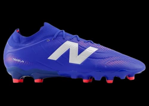 New Balance Tekela Team Low Laced FG V5 Blue Gemstone Energy Red Silver
