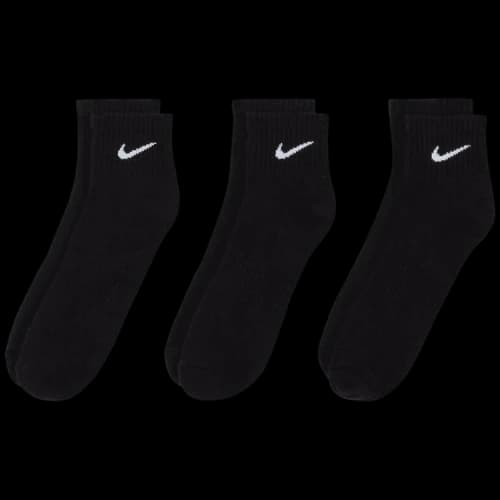 Nike Everyday Cushioned Training Low Socks Black